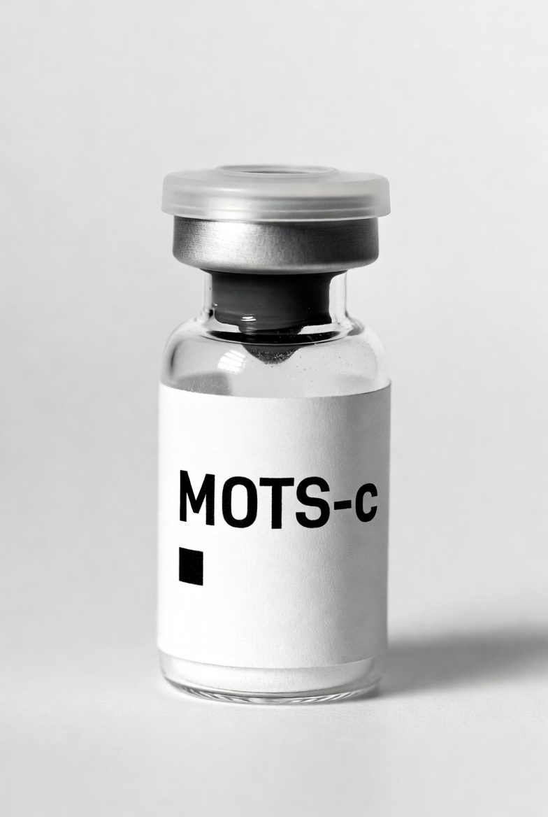 AOD + MOTS-c Blend >= 99% HPLC research peptide vial